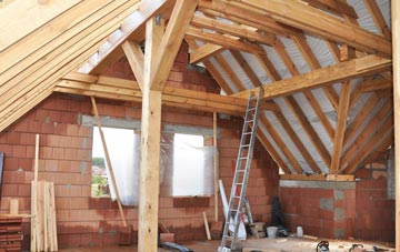 Cranes Corner attic trusses